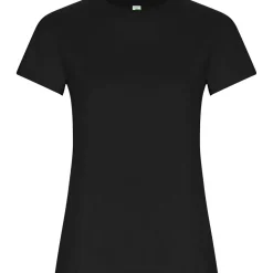 Roly CA6696 - T-shirt Femme Ajusté en Coton Bio à Manches Courtes