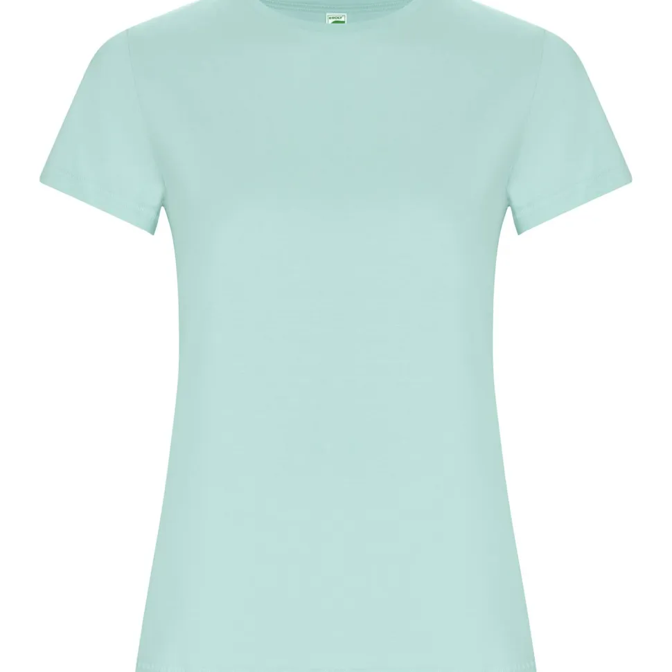 Roly CA6696 - T-shirt Femme Ajusté en Coton Bio à Manches Courtes