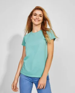 Roly CA6699 - T-shirt Femme Ajusté en Coton Bio Certifié OCS