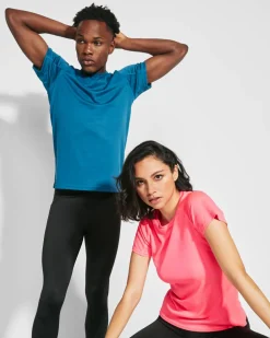 Roly CA0408 - T-shirt Technique Femme à Manches Courtes Raglan