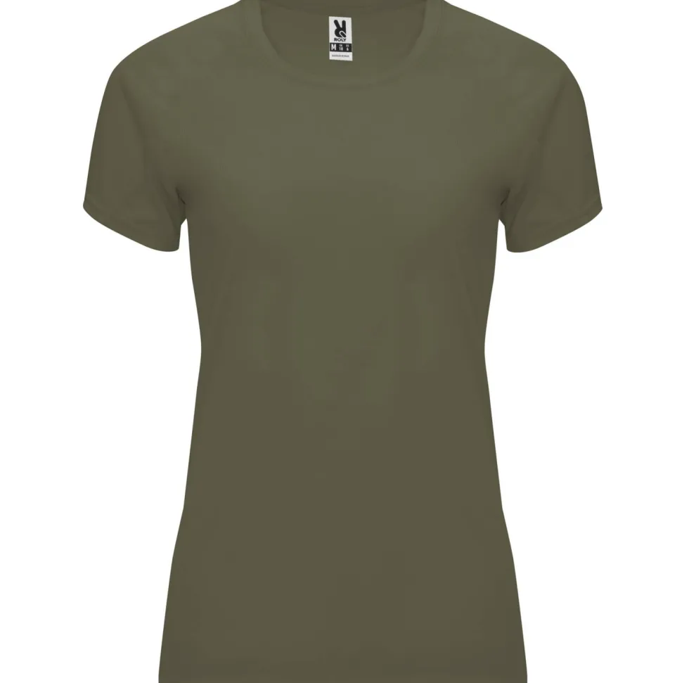 Roly CA0408 - T-shirt Technique Femme à Manches Courtes Raglan