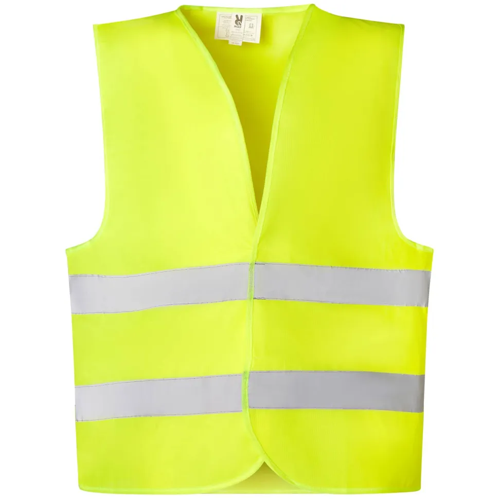 Roly CC5063 - SIRIO Gilet haute visibilité avec deux bande reflechissantes sur poitrine et dos
