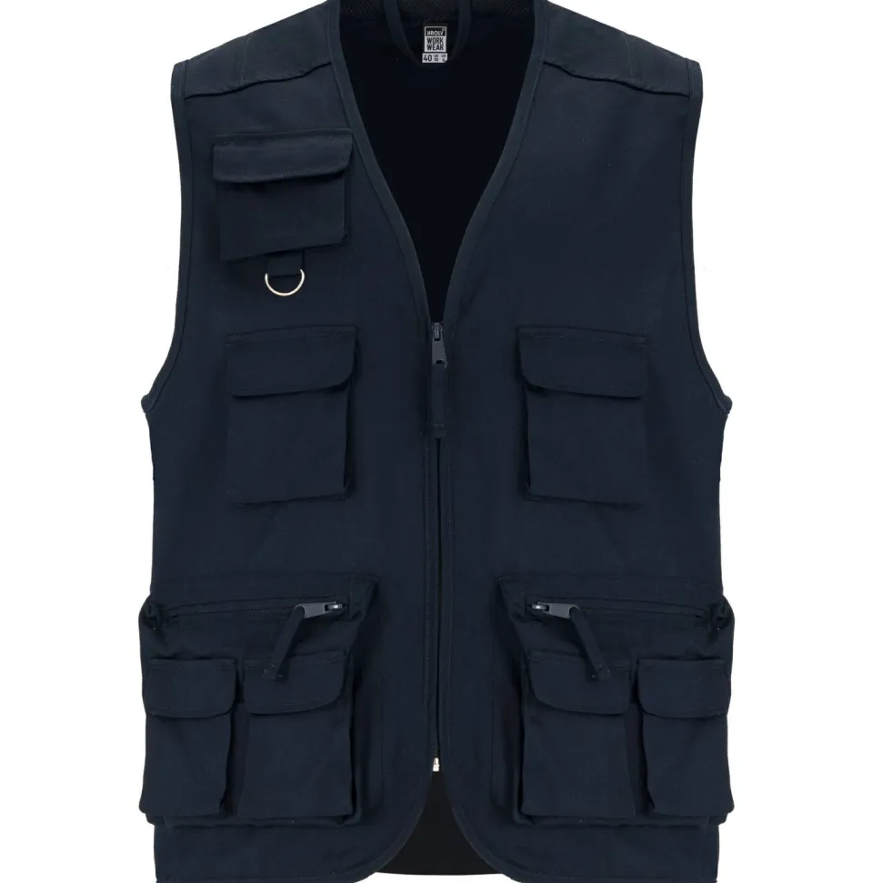 Roly CC9111 - VENERA Gilet de travail multi-poches col en V