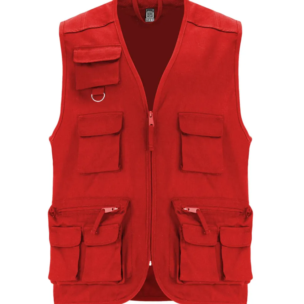 Roly CC9111 - VENERA Gilet de travail multi-poches col en V