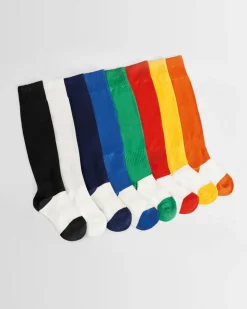 Roly CE0491 - SOCCER Chaussette de sport haute résistance en côte de fixation permanente