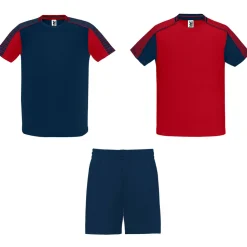 Roly CJ0525 - JUVE Kit de sport unisex composé de 2 t-shirts + 1 short