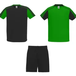 Roly CJ0525 - JUVE Kit de sport unisex composé de 2 t-shirts + 1 short