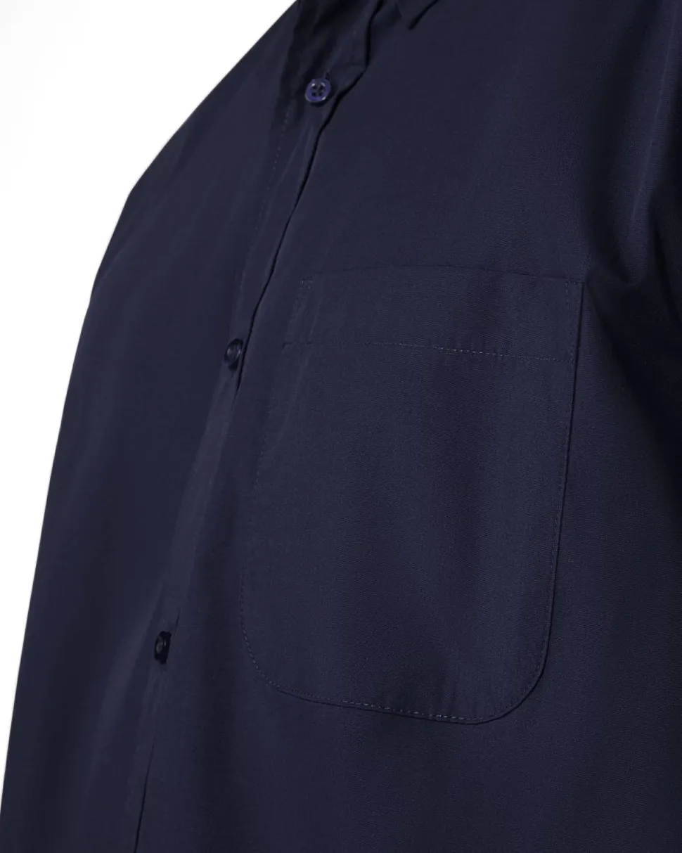 Roly CM5503 - AIFOS Chemise à manches courtes et col classique amidonné avec un bouton