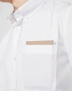 Roly CM5504 - AIFOS L/S Chemise à manches longues et col classique avec un bouton amidonné
