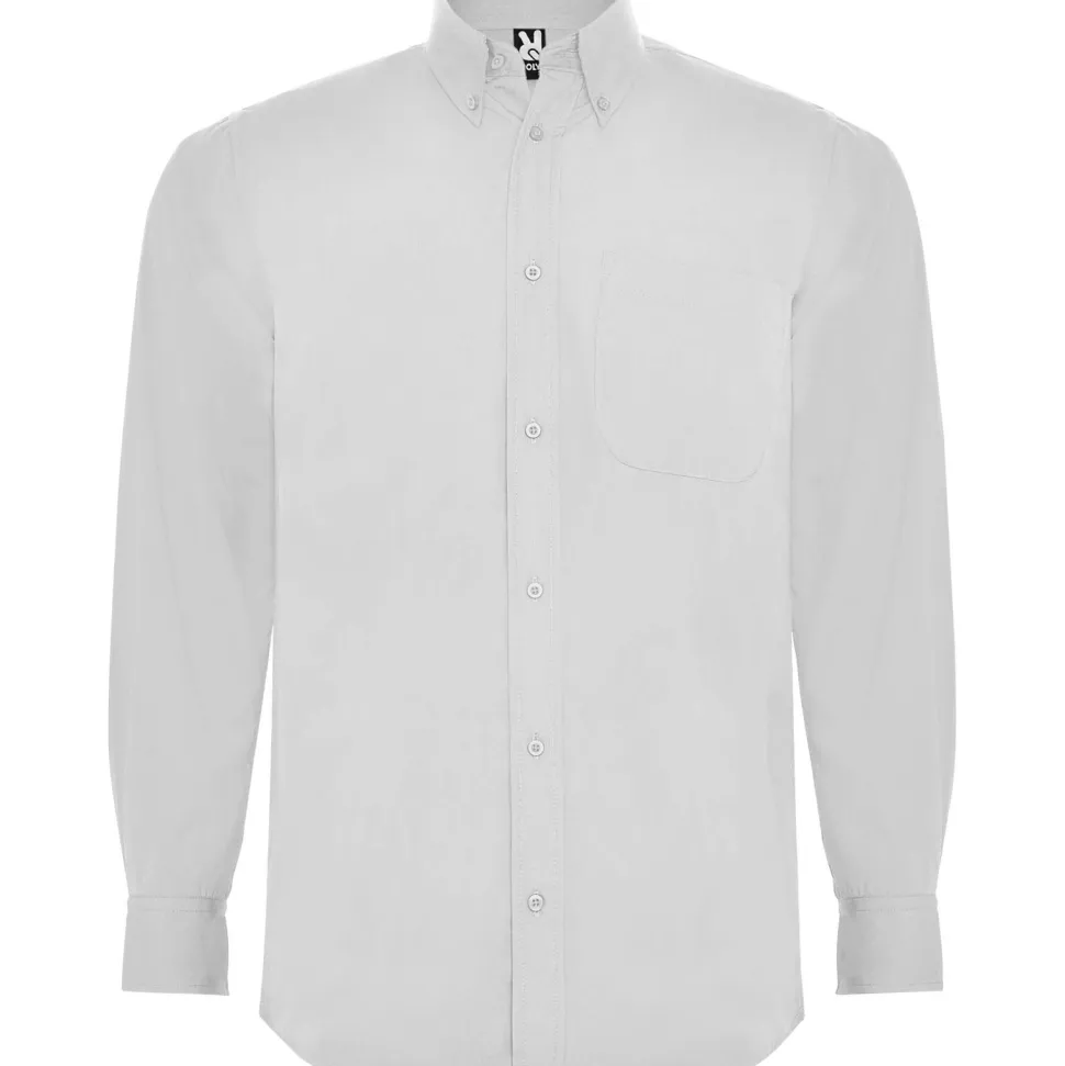 Roly CM5504 - AIFOS L/S Chemise à manches longues et col classique avec un bouton amidonné