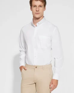 Roly CM5504 - AIFOS L/S Chemise à manches longues et col classique avec un bouton amidonné
