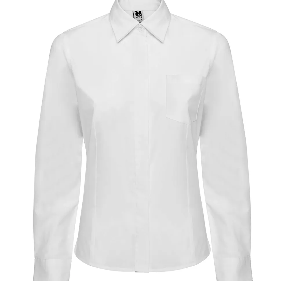 Roly CM5161 - SOFIA L/S Chemise à manches longues ceintré