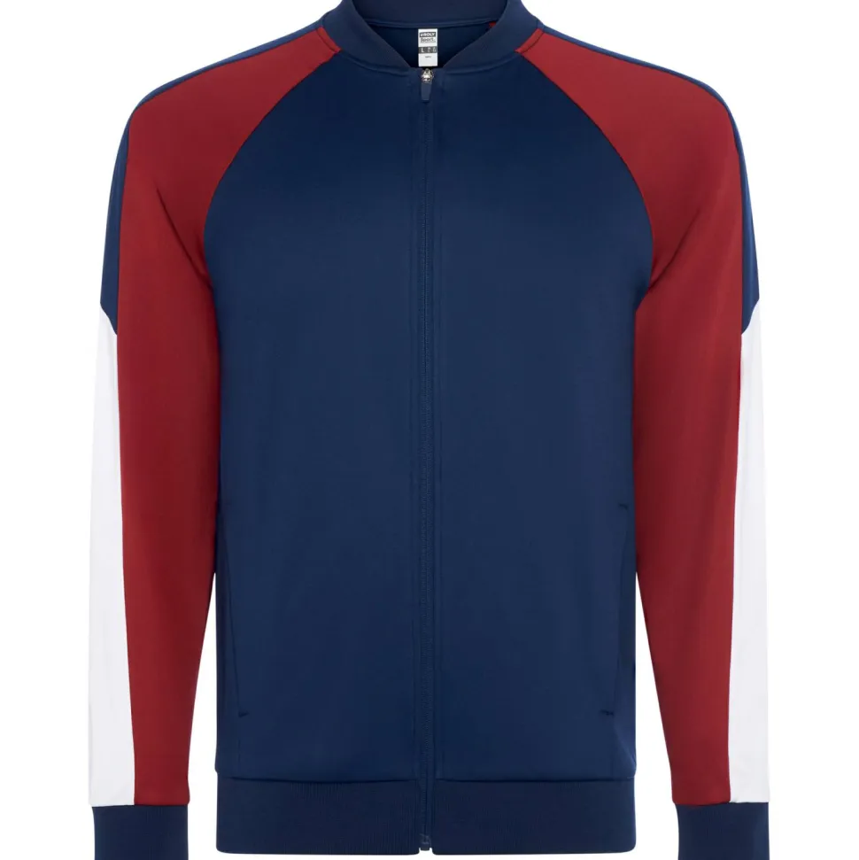 Roly CQ0435 - GLADIUS Veste de sport avec manches ranglan