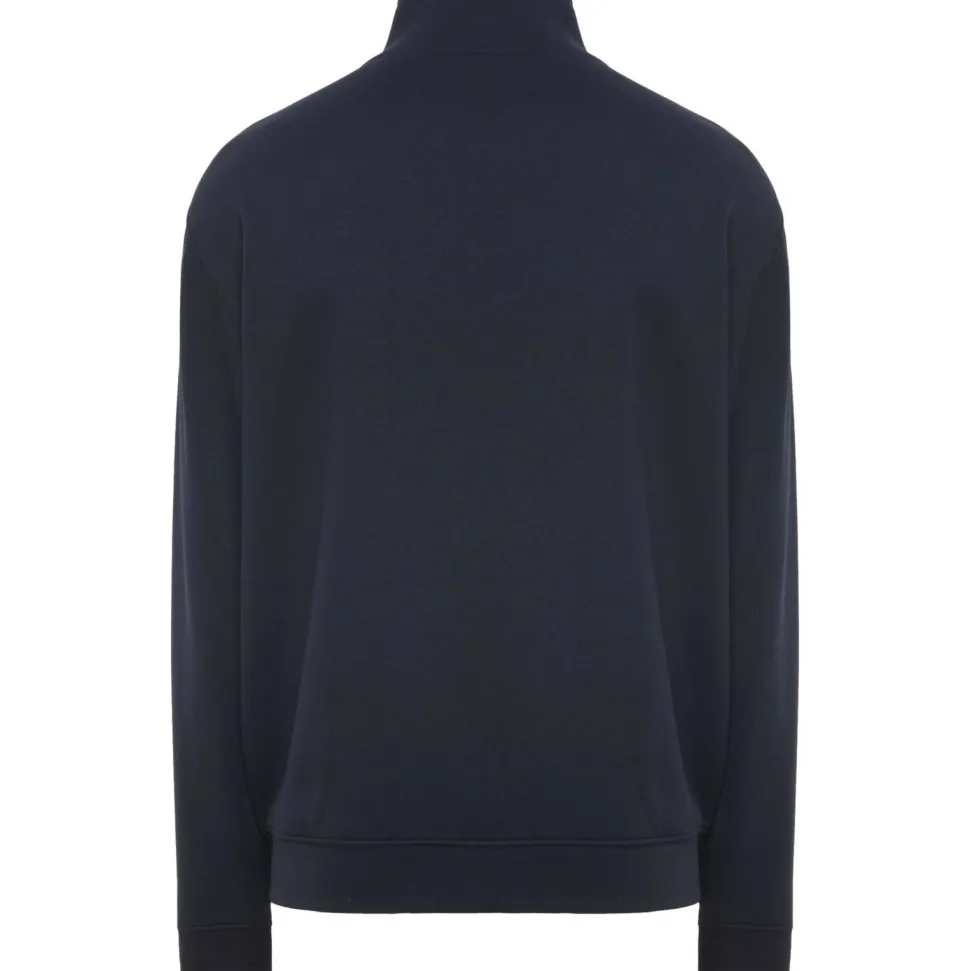 Roly CQ6439 - ULAN Sweat avec encolure montante et zip au ton