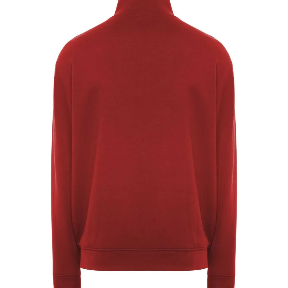 Roly CQ6439 - ULAN Sweat avec encolure montante et zip au ton