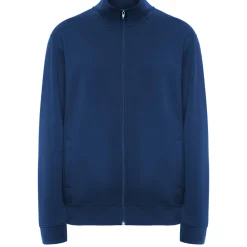 Roly CQ6439 - ULAN Sweat avec encolure montante et zip au ton