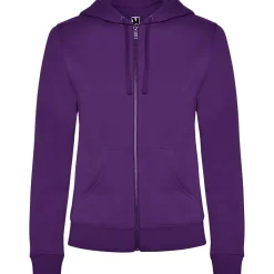 Roly CQ6425 - VELETA Sweat-shirt pour femme avec capuche doublée ton sur ton
