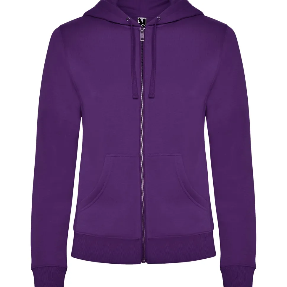 Roly CQ6425 - VELETA Sweat-shirt pour femme avec capuche doublée ton sur ton
