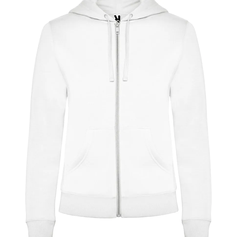 Roly CQ6425 - VELETA Sweat-shirt pour femme avec capuche doublée ton sur ton