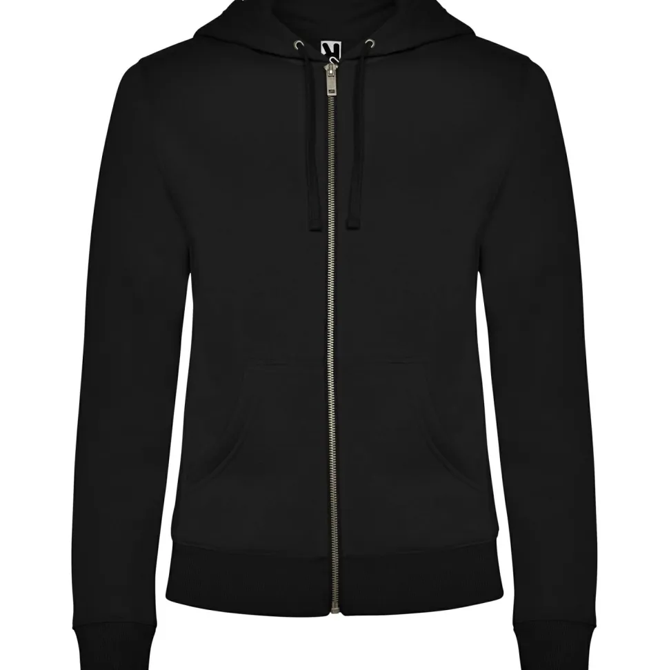 Roly CQ6425 - VELETA Sweat-shirt pour femme avec capuche doublée ton sur ton