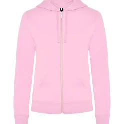 Roly CQ6425 - VELETA Sweat-shirt pour femme avec capuche doublée ton sur ton