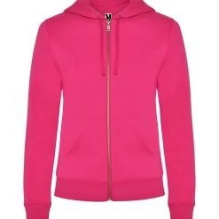 Roly CQ6425 - VELETA Sweat-shirt pour femme avec capuche doublée ton sur ton