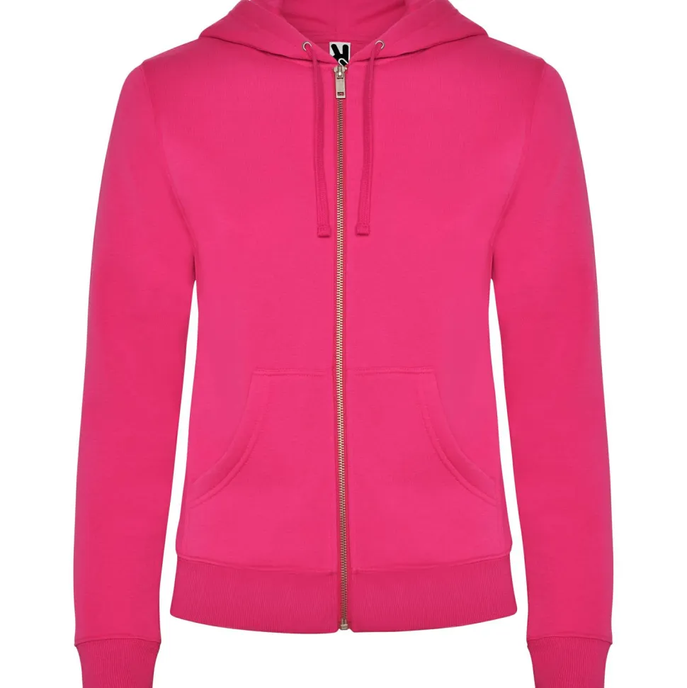 Roly CQ6425 - VELETA Sweat-shirt pour femme avec capuche doublée ton sur ton