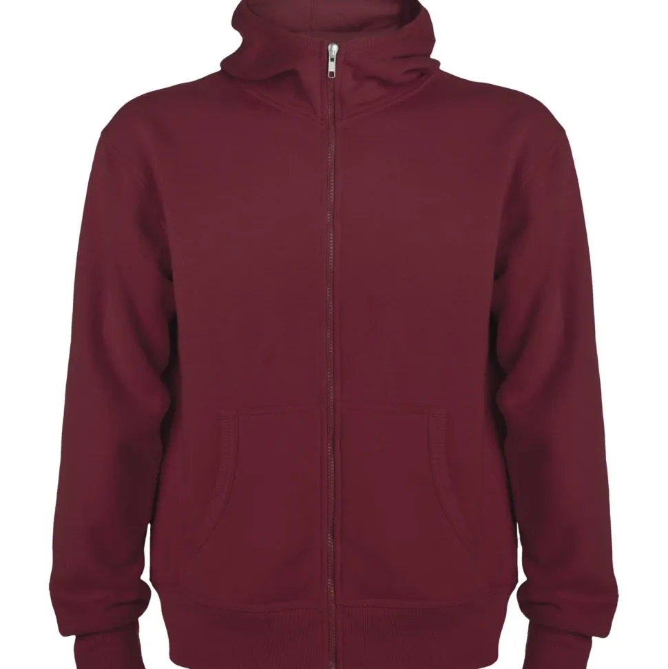 Roly CQ6421 - Veste à Capuche Montblanc avec Col Haut et Zip Complet