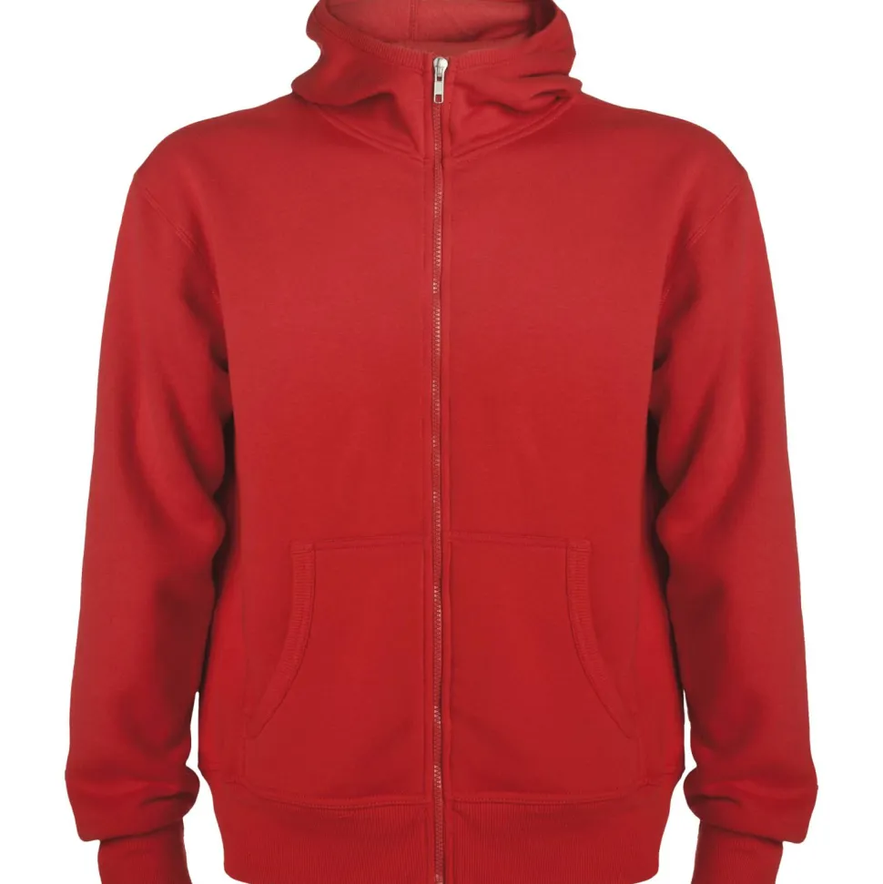 Roly CQ6421 - Veste à Capuche Montblanc avec Col Haut et Zip Complet