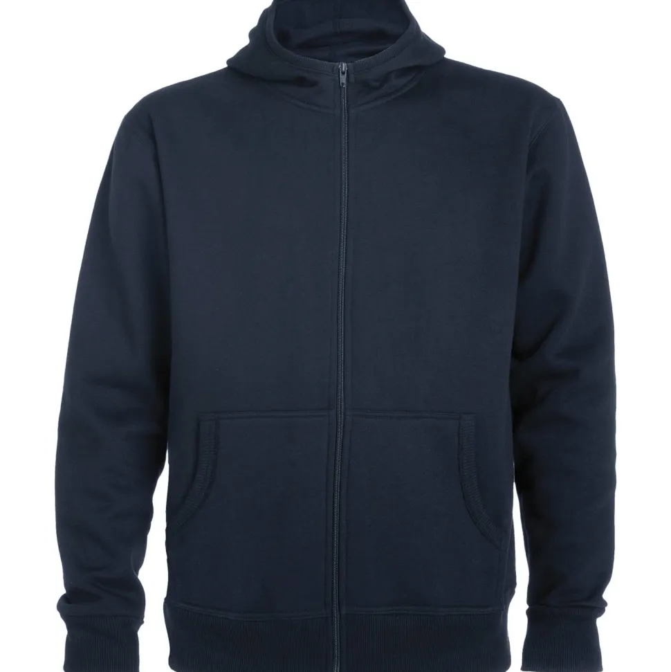 Roly CQ6421 - Veste à Capuche Montblanc avec Col Haut et Zip Complet
