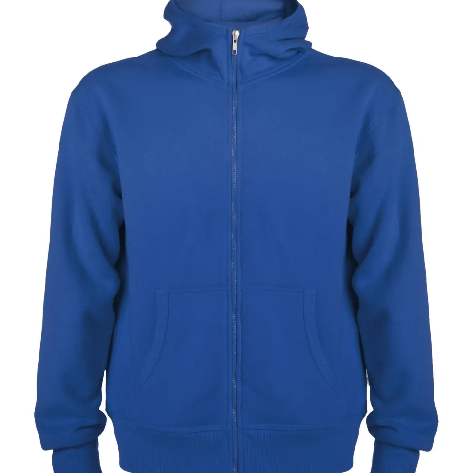 Roly CQ6421 - Veste à Capuche Montblanc avec Col Haut et Zip Complet