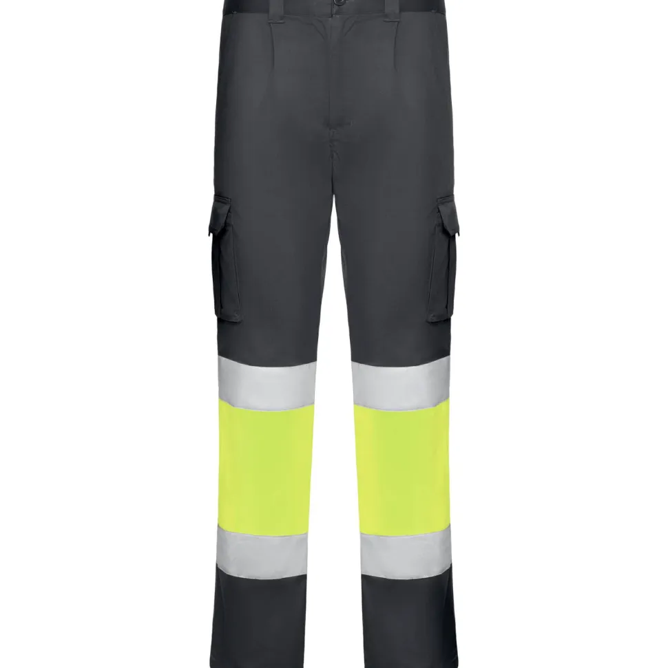 Roly HV9312 - DAILY STRETCH HV Pantalon multi-poches haute visibilité