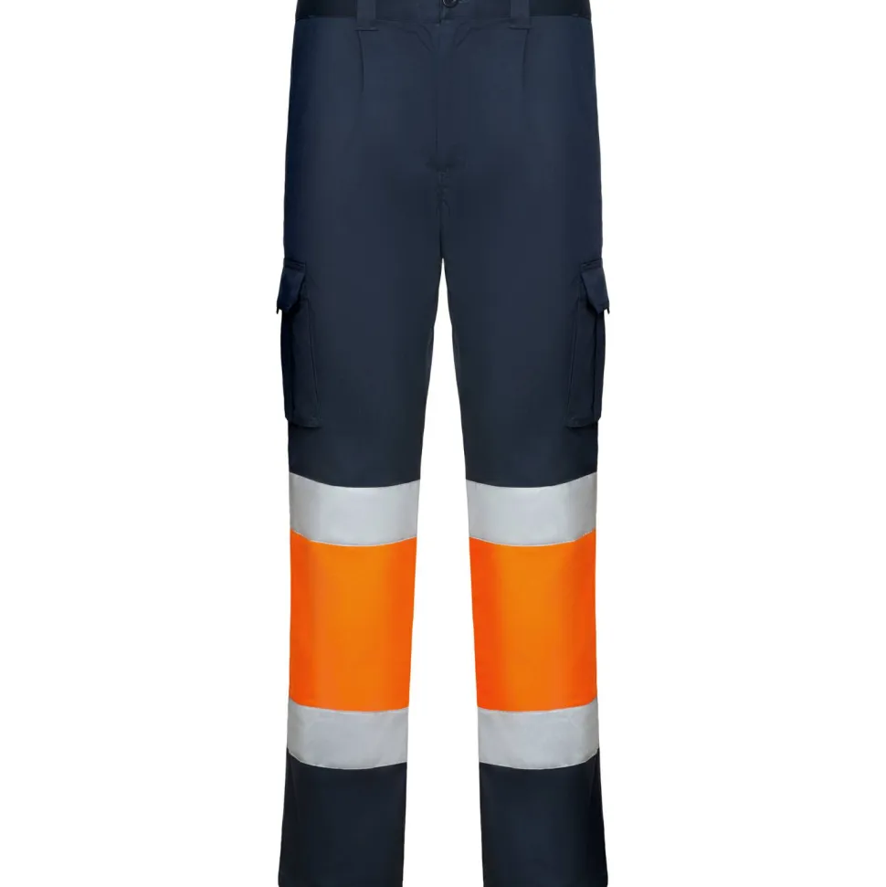 Roly HV9312 - DAILY STRETCH HV Pantalon multi-poches haute visibilité
