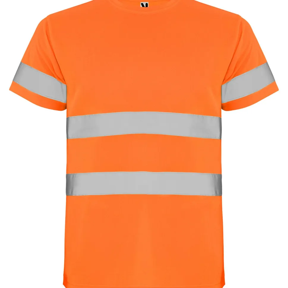 Roly HV9310 - DELTA T-shirt technique manches courtes haute visibilité