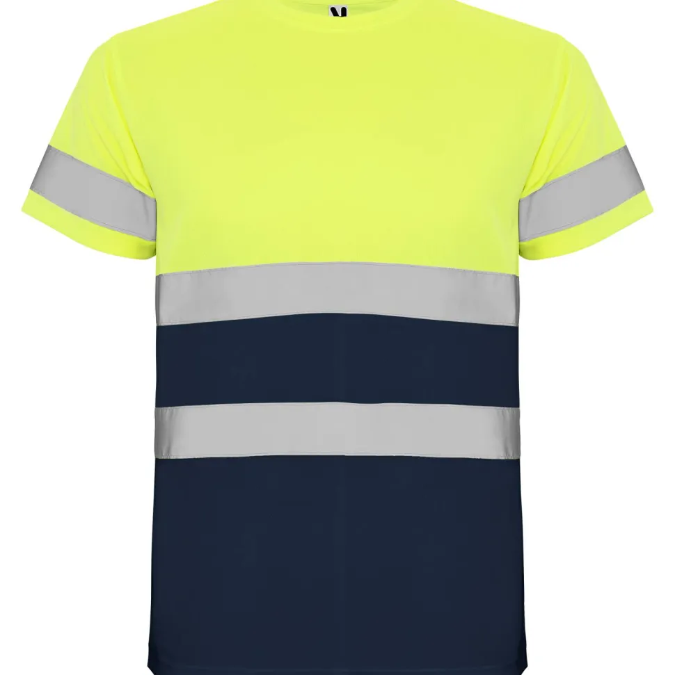 Roly HV9310 - DELTA T-shirt technique manches courtes haute visibilité
