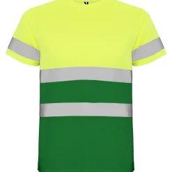 Roly HV9310 - DELTA T-shirt technique manches courtes haute visibilité