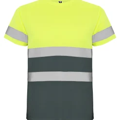Roly HV9310 - DELTA T-shirt technique manches courtes haute visibilité