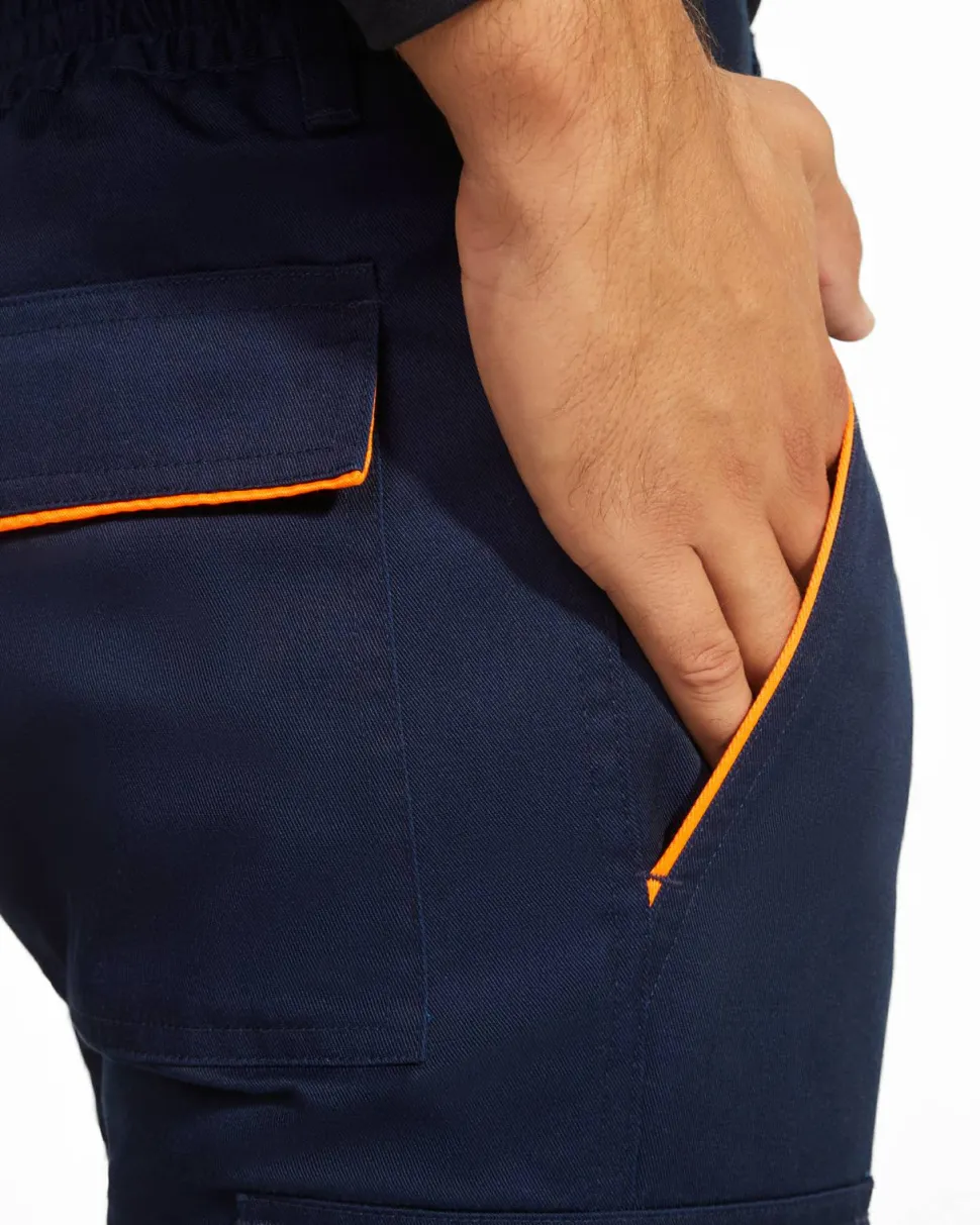 Roly HV9321 - ENIX Pantalon haute visibilité doublé à poches multiples