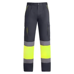 Roly HV9321 - ENIX Pantalon haute visibilité doublé à poches multiples