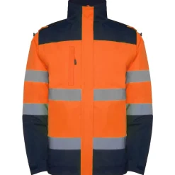 Roly HV9304 - EPSYLON Parka haute visibilité combinée en deux couleurs