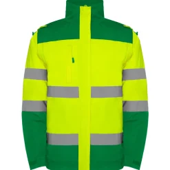 Roly HV9304 - EPSYLON Parka haute visibilité combinée en deux couleurs