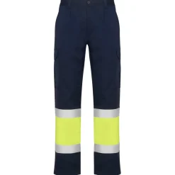 Roly HV9300 - NAOS Pantalon d'été multi-poches haute visibilité