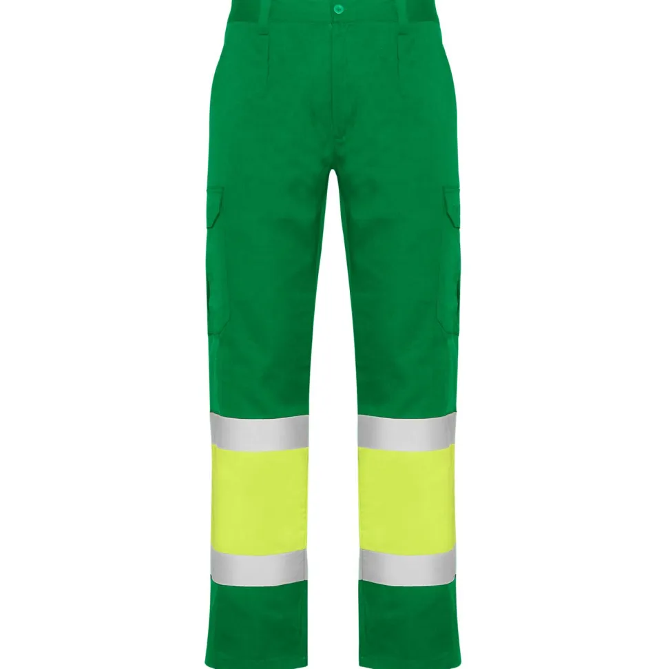 Roly HV9300 - NAOS Pantalon d'été multi-poches haute visibilité