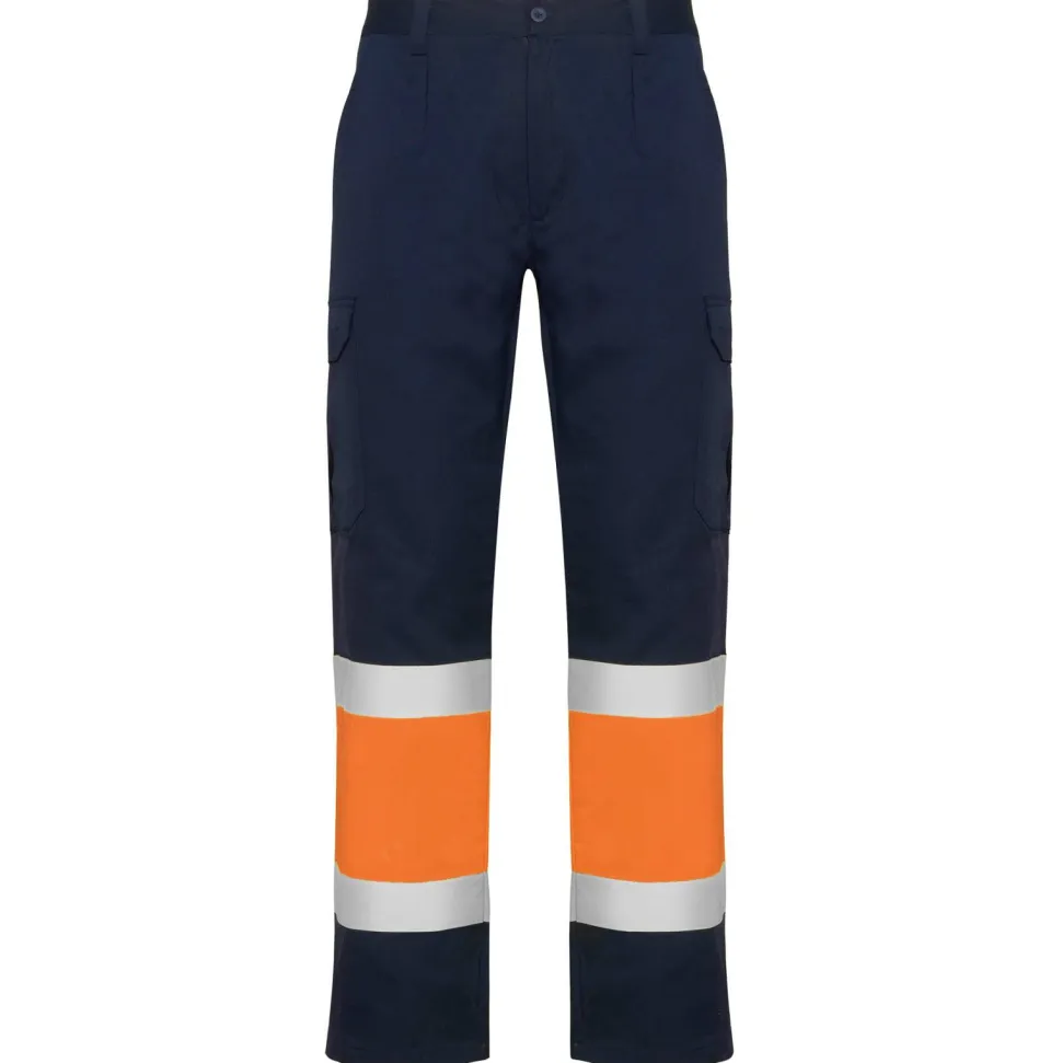 Roly HV9300 - NAOS Pantalon d'été multi-poches haute visibilité