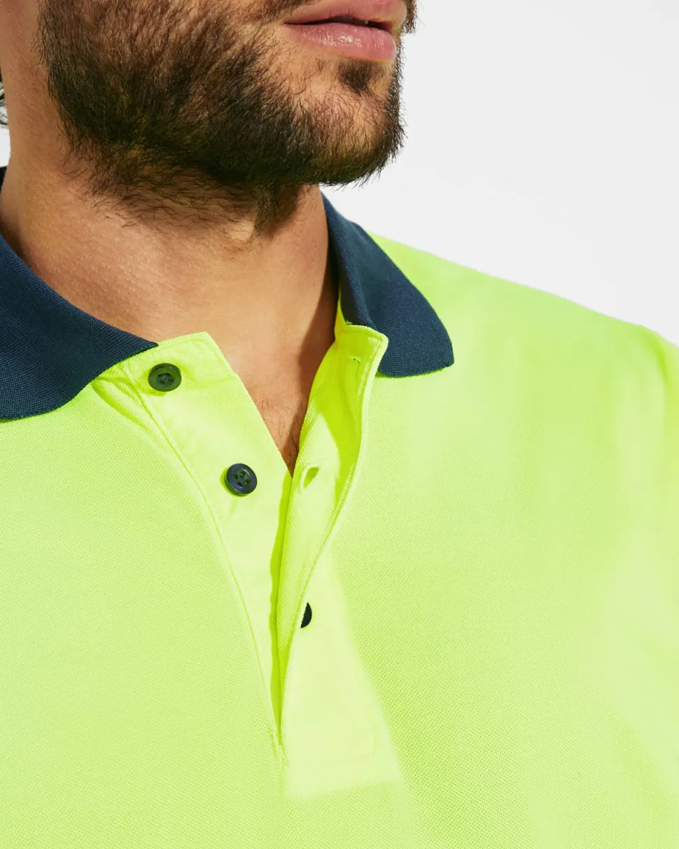 Roly HV9302 - POLARIS Polo technique manches courtes haute visibilité