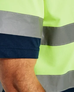 Roly HV9302 - POLARIS Polo technique manches courtes haute visibilité