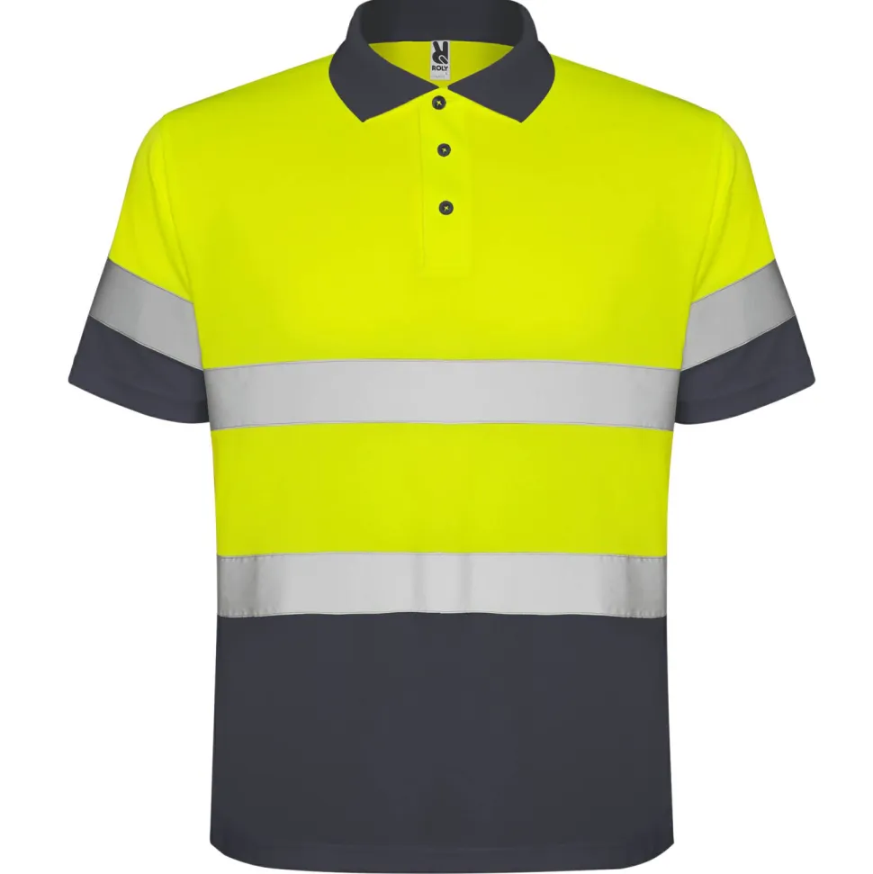 Roly HV9302 - POLARIS Polo technique manches courtes haute visibilité