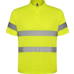 Roly HV9302 - POLARIS Polo technique manches courtes haute visibilité