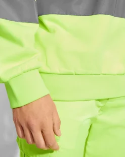 Roly HV9314 - SPICA Sweat haute visibilité avec zip
