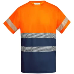 Roly HV9317 - TAURI T-shirt technique haute visibilité à manches courtes